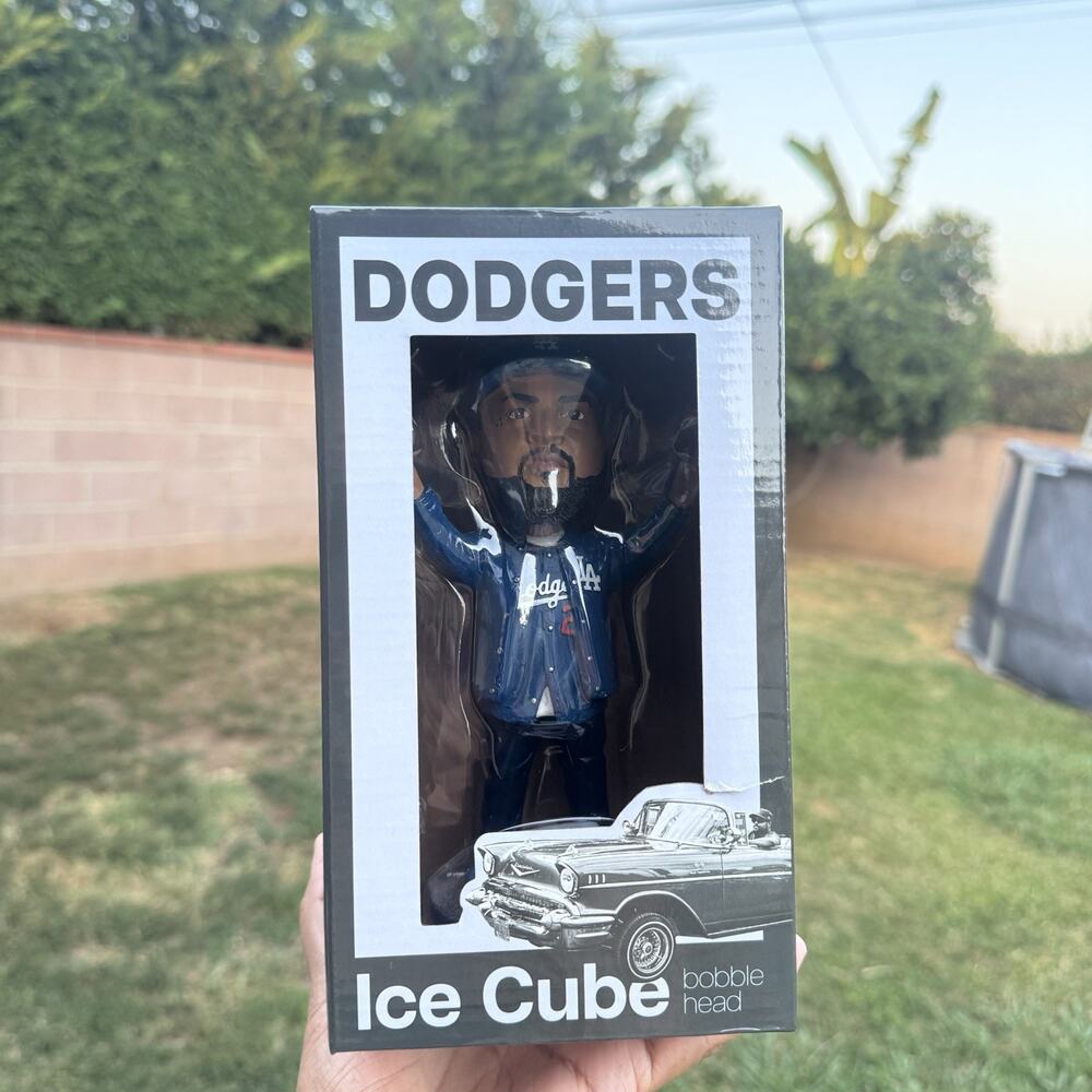 Los Angeles Dodgers Limited EDITION Exclusive Ice Cube Bobblehead SGA 6/21/25
